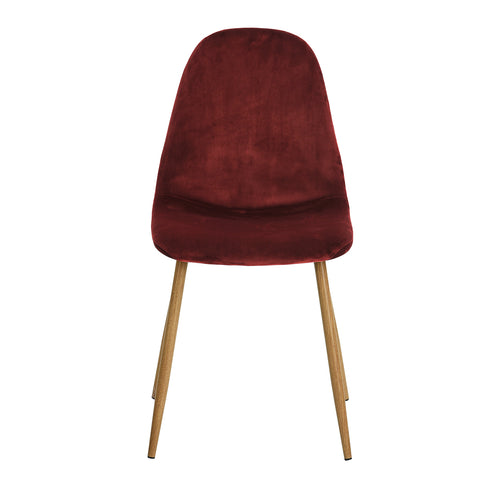 SILLA CHARLTON VELVET VINO (4)