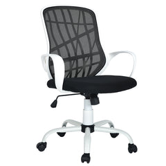 SILLA OFICINA DESERT NEGRO/BLANCA