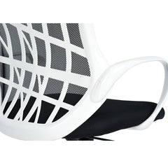 SILLA OFICINA DESERT NEGRO/BLANCA