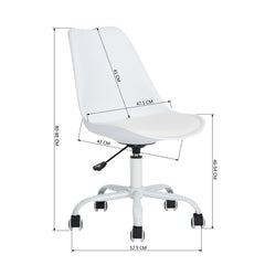 SILLA OFICINA BLOKHUS  PP BLANCO