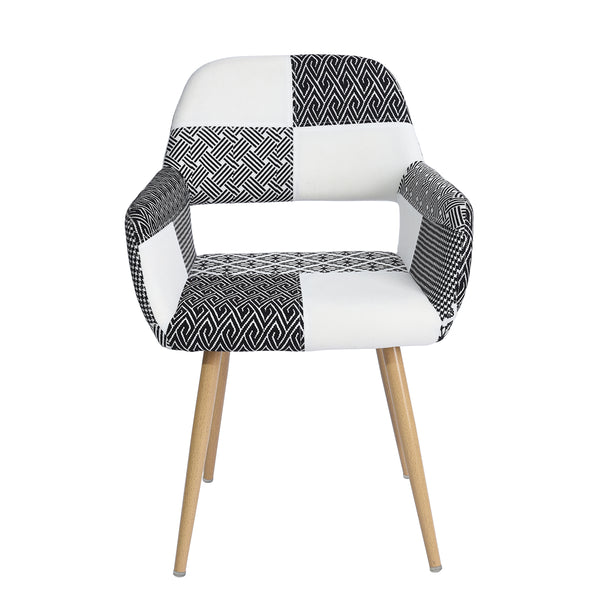 SILLA CROMWELL PATCHWORK TELA