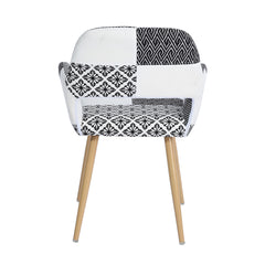 SILLA CROMWELL PATCHWORK TELA