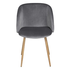 SILLA YNEZ TERCIOPELO TRENDY GRIS (2)