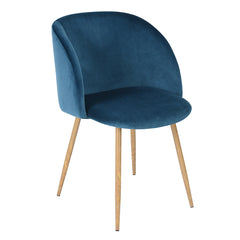 SILLA YNEZ TERCIOPELO TRENDY  AZUL MARINO (2)