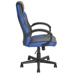 SILLA OFICINA LINTON PU AZUL