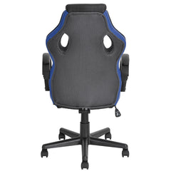 SILLA OFICINA LINTON PU AZUL