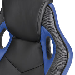 SILLA OFICINA LINTON PU AZUL