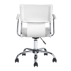 SILLA OFICINA PERDY LMKZ PU BLANCA