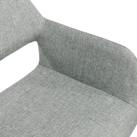 SILLA CROMWELL TELA CHENILLE GRIS (2)