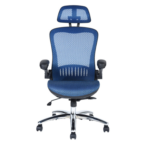 SILLA OFICINA ACHILLES AZUL