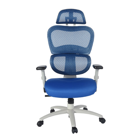 SILLA OFICINA HAYGROUND TELA AZUL