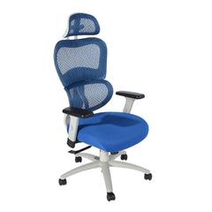 SILLA OFICINA HAYGROUND TELA AZUL