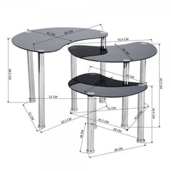 MESA DE CENTRO KEARSLEY VIDRIO