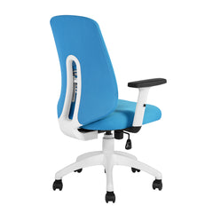 SILLA OFICINA COYLE TELA AZUL