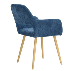 SILLA CROMWELL TELA CHENILLE AZUL (2)