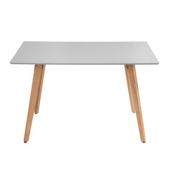 MESA ROOKIE CUADRADA MDF GRIS